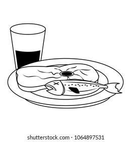 Healthy food cartoon
