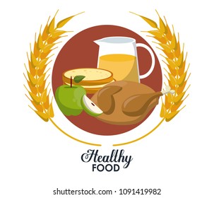 Healthy food concept