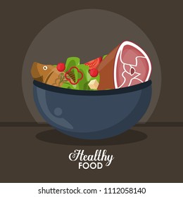 Healthy food concept