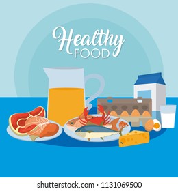 Healthy food concept