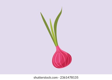 Healthy food concept. Vegetables, fruits and milk. Colored flat vector illustration isolated. 