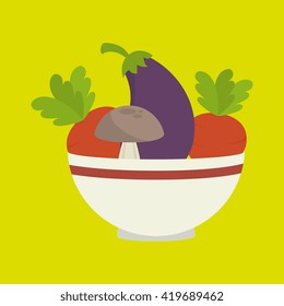 healthy food  design 