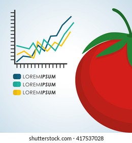 healthy  food design. infographic icon. menu concept 