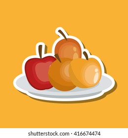 Healthy food design. organic food. natural product