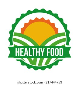 healthy food design , vector illustration