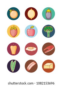 healthy food diet set products