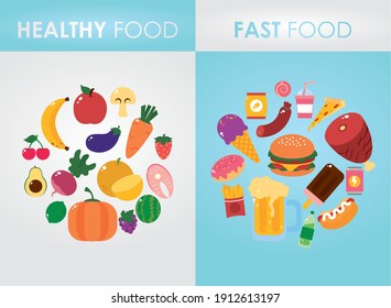 103,155 Junk food Stock Vectors, Images & Vector Art | Shutterstock