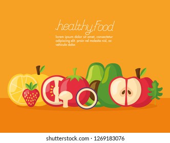 healthy food fresh