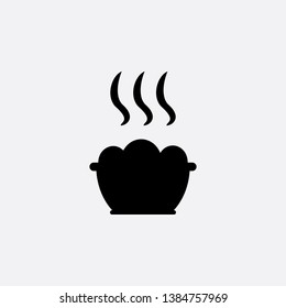 healthy food icon sign signifier vector