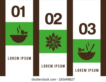 healthy food infographics design, vector illustration eps10 graphic 
