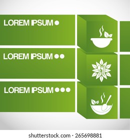 healthy food infographics design, vector illustration eps10 graphic 