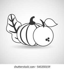 healthy food isolated icon vector illustration design