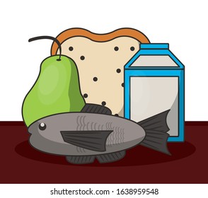 healthy food life style icons vector illustration design