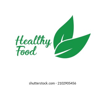 Healthy Food Log Vector Illustration 