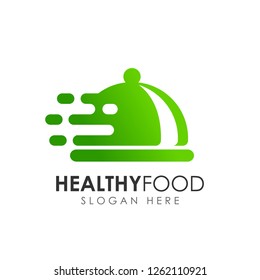 healthy food logo design