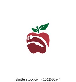 Healthy Food Logo design Template