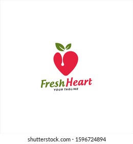 Healthy Food logo design template