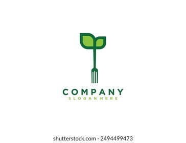 Healthy Food Logo Icon Design Template