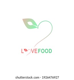 Healthy food logo. Organic food, farm fresh and natural product labels and badges collection for food market, ecommerce, organic products promotion, healthy life and premium quality and love food.