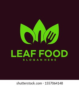 Healthy Food Logo Template - vector