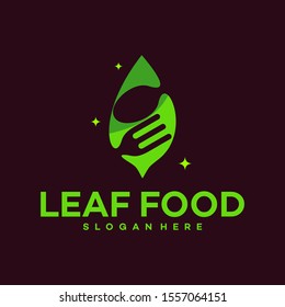 Healthy Food Logo Template - vector