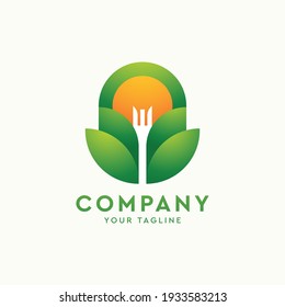 healthy food logo for your company