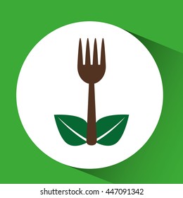 healthy food organic product isolated icon design, vector illustration  graphic 