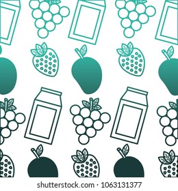 healthy food pattern background