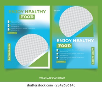 healthy food social media post