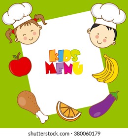 healthy food. space for text
