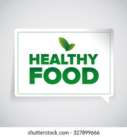 Healthy food vector