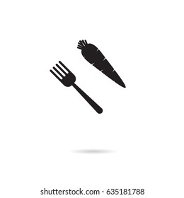 healthy food vector flat icon
