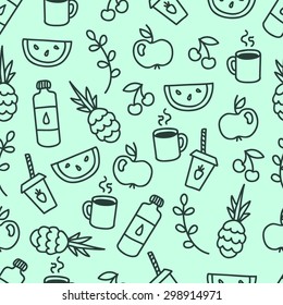 Healthy food. Vector illustration