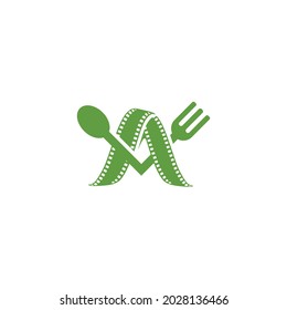 plantilla de logotipo de vectores de alimentos saludables