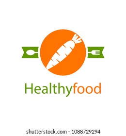 Healthy Food Vector Template Design Illustration