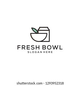 healthy fresh bowl logo