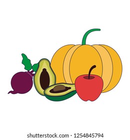 Healthy and fresh food