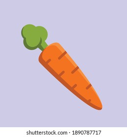 healthy fresh vegetable carrot vector design. good for vegetable logo