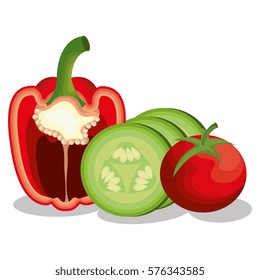 healthy and fresh vegetables