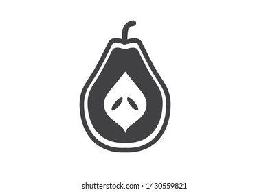 healthy fruit icon fresh fruit