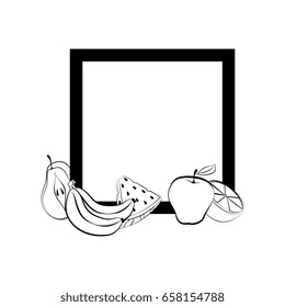 healthy fruits design