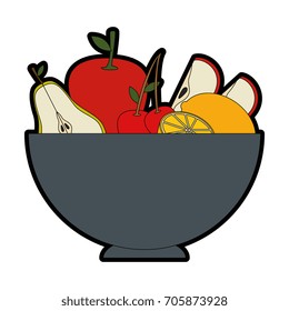 healthy fruits design
