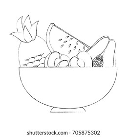 healthy fruits design