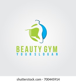 Healthy Gym  Vector Logo