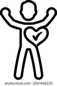 healthy health medical healthcare heart insurance strong confident 5600