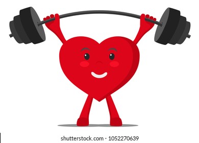 A Healthy Heart Raises The Bar With Weights.