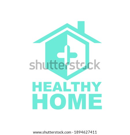 Healthy Home Logo Design Vector