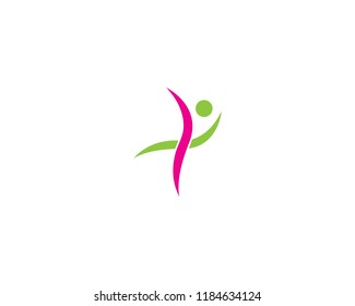 Healthy Human logo template