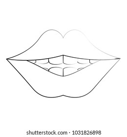 Healthy human teeth