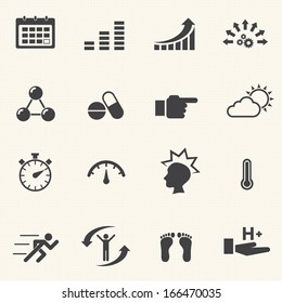 Healthy Icon set 